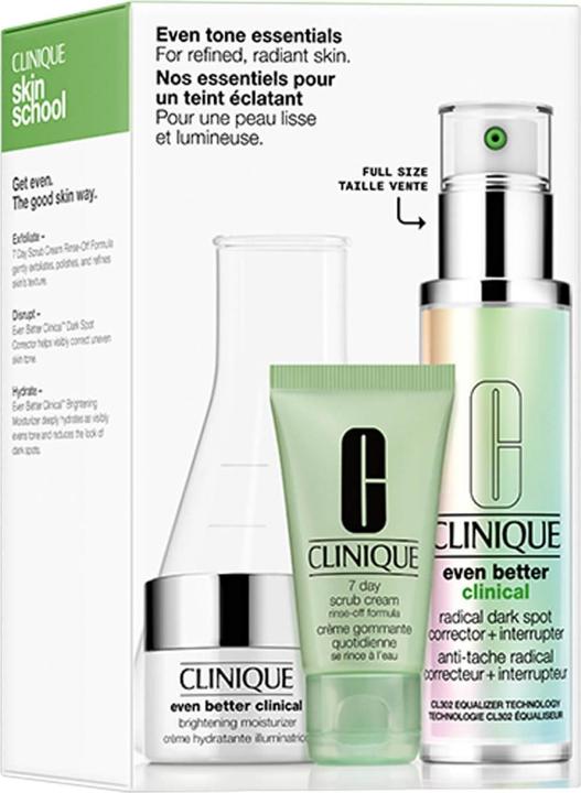 Clinique Uneven Skin Tone Set 2023 3 Stk (Gesichtspflege set)