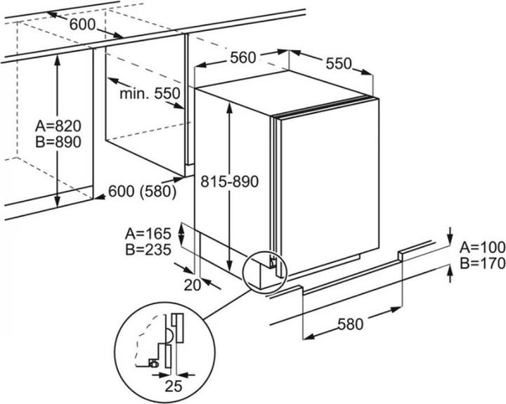 Actual product image Electrolux LYB2AE82S (Installation, 95 l)