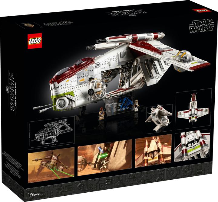 Actual product image LEGO UCS Republic Gunship (75309, LEGO Star Wars, LEGO Rare Sets)