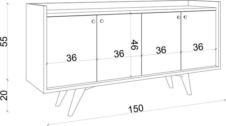 Produktbild Homitis Remi (150 x 40 cm)