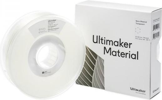 Produktbild Ultimaker Nylon Transparent 2,85 mm 750 g (Nylon, 2.85 mm, 750 g, Transparent)