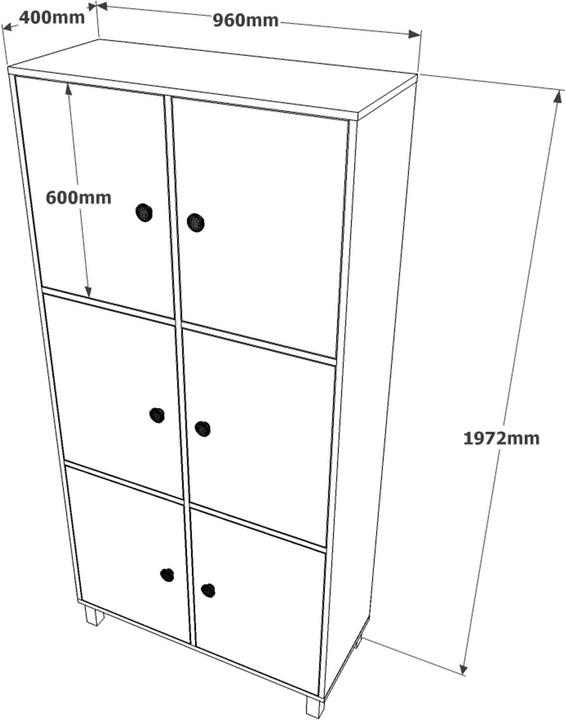 Actual product image Hanah Home Ryan (96 x 40 cm)