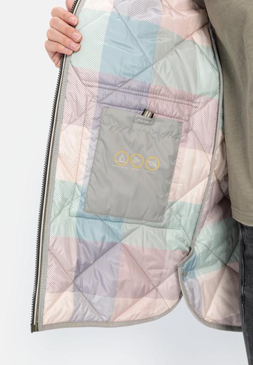 Actual product image Camel Active Recycled Polyester Quilted Coat (42)