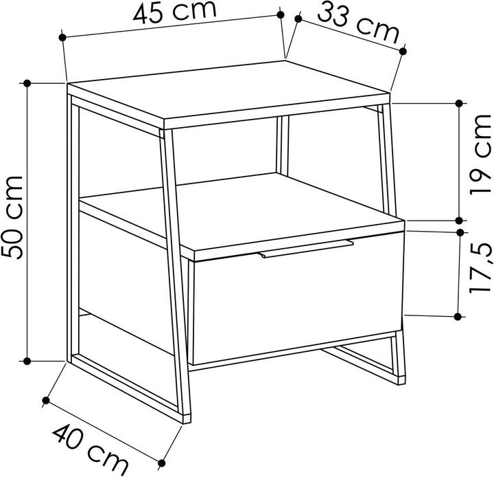 Actual product image Skye Decor Gloria (45 x 50 x 41 cm)