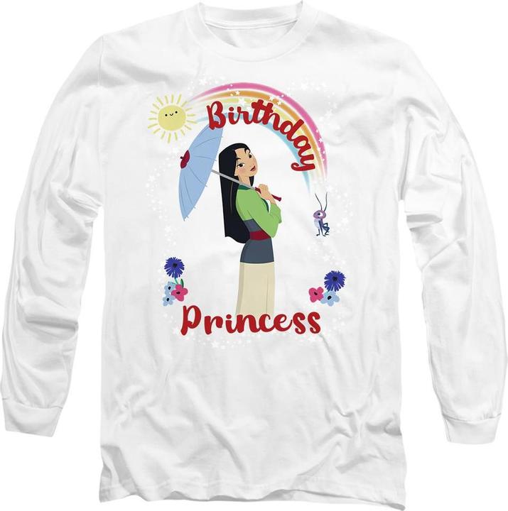 Mulan Birthday Princess And Her Lucky Cricket TShirt