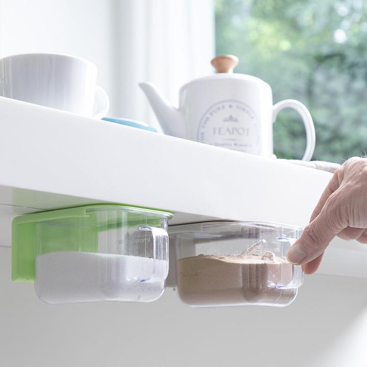 Actual product image InnovaGoods 2x self-adhesive kitchen container (0.42 l)