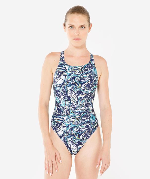 Image du produit Nabaiji Maillot de bain 1 pièce natation Femme - Kamyleon vai blanc (40, 42)