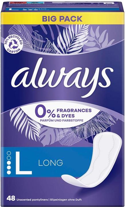 Actual product image Always Daily Protect Long (48 x)