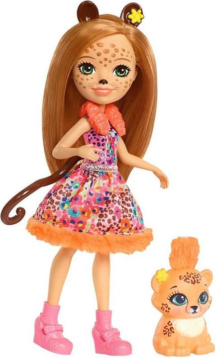 Image du produit Enchantimals Cherish Guépard & Quick-Quick - Mini Poupée - 4 ans et +