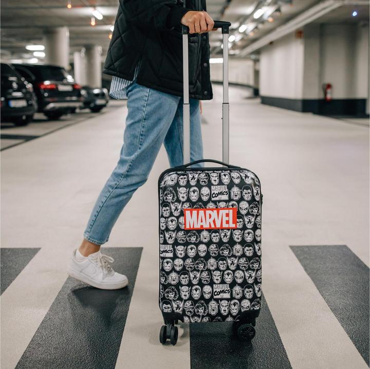 Immagine prodotto Scooli Valigia da viaggio Marvel 20', Tipo di valigia: Valigia rigida (36 l, Bagaglio a mano (fino a 50 litri))