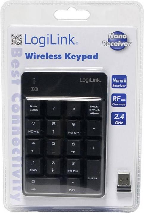 Produktbild LogiLink ID0120 (Nummernblock, Kabellos)