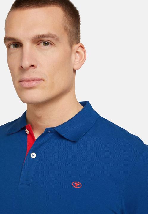 Produktbild Tom Tailor Poloshirt Basic Poloshirt mit kleiner Logo-Stickerei (M)