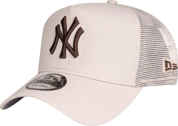 Produktbild New Era A-Frame Mesh Trucker Cap - New York Yankees Stone