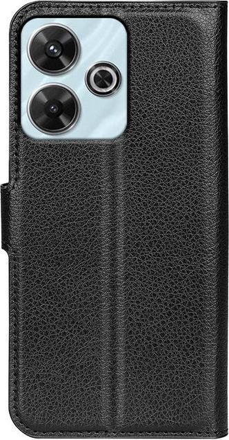 Produktbild MU Classic Litchi Leder Bookcover Series (Xiaomi Redmi 13C 5G, Xiaomi Redmi Note 13 4G)