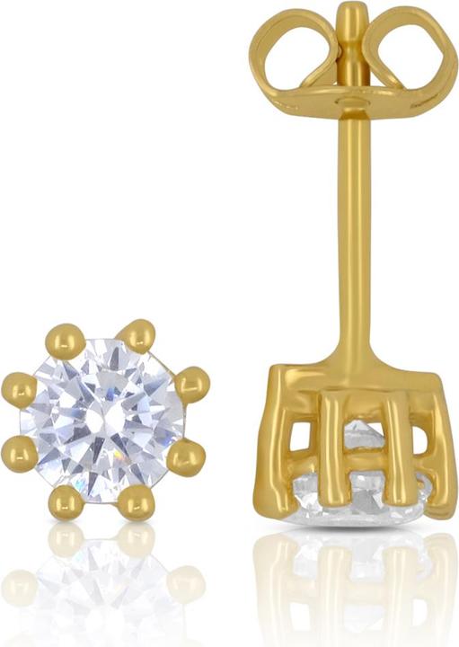Image du produit Muau Boucles d'oreilles (750/18 K Or jaune)