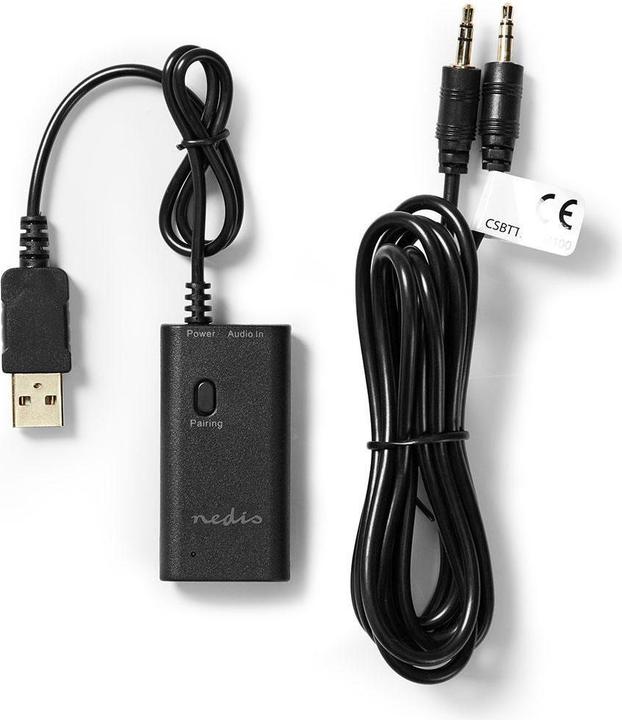 Image du produit Nedis Transmetteur audio sans fil - Bluetooth® - chipset AptX - Jusqu'à 2 casques - chipset AptX - Ü (Emetteur & Récepteur)
