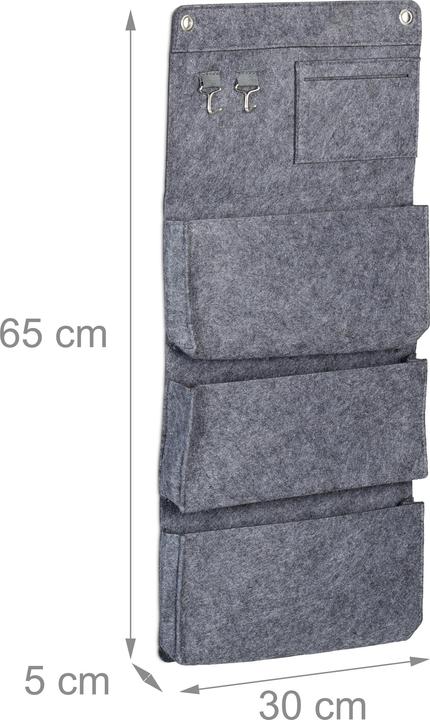 Produktbild Relaxdays Hängeorganizer (2 x, 30 x 5 x 65 cm)