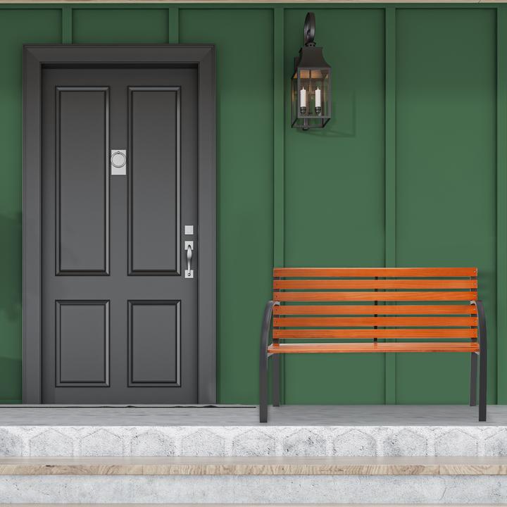 Actual product image Relaxdays Garden bench