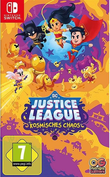 Produktbild Game DC Justice League Kosmisches Chaos SWITCH (Switch, Switch Lite, Switch OLED, DE)