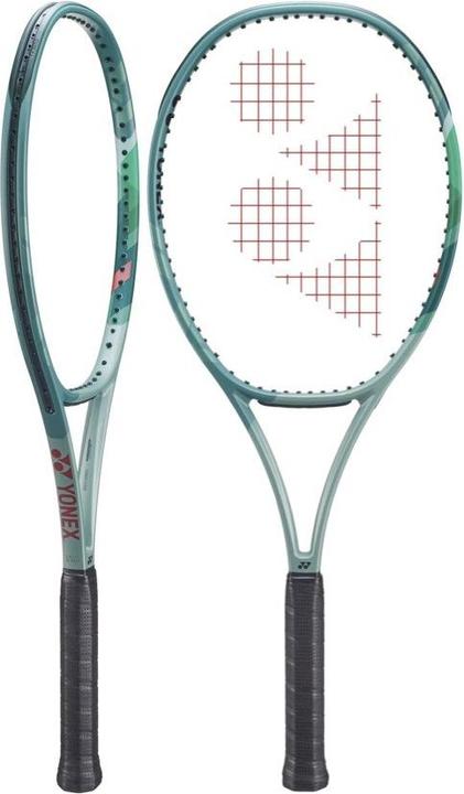 Actual product image Yonex Percept 97 Olive Green (310g) Tennis Racket (2, 310 g)