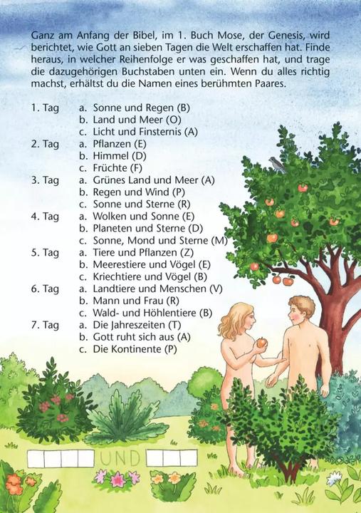 Produktbild Bibel-Rätsel (Deutsch, Elke Hesse)