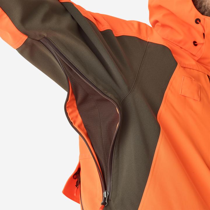 Produktbild Solognac Jagdjacke Regenjacke Renfort 900 orange (XXL)