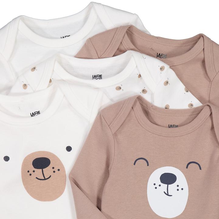 Produktbild La Redoute Collections 5er-Pack Bodys mit langen Ärmeln (74)