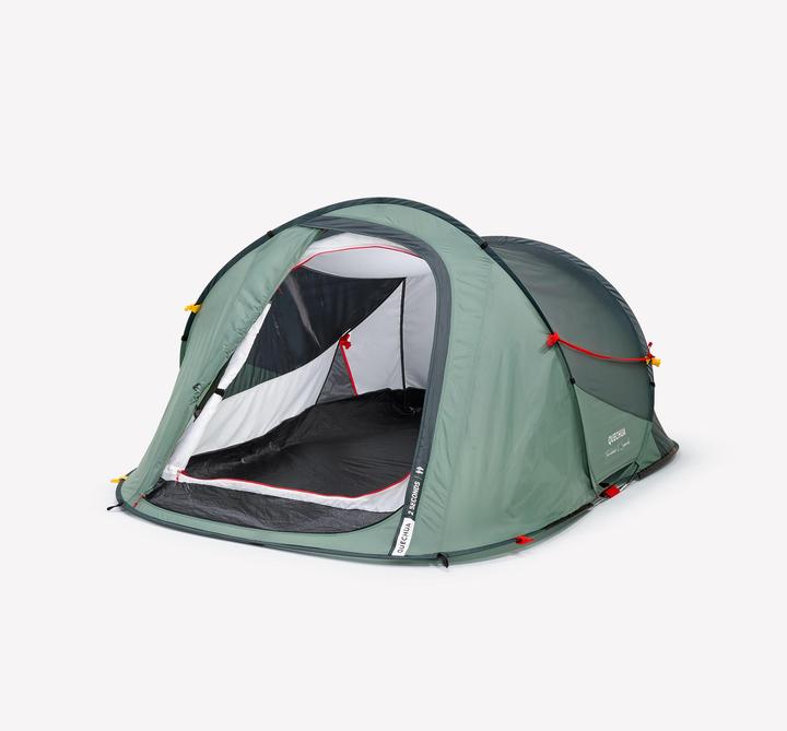 Quechua Wurfzelt 2 Seconds für 2 Personen blau (Wurfzelt, 3 kg, 2 Personen)