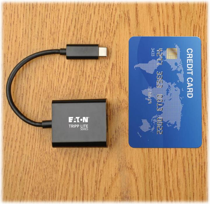 Image du produit Eaton Adaptateur USB-C vers HDMI 4K avec mode alterné - DP 1.2 Noir (USB-C, 15 cm)