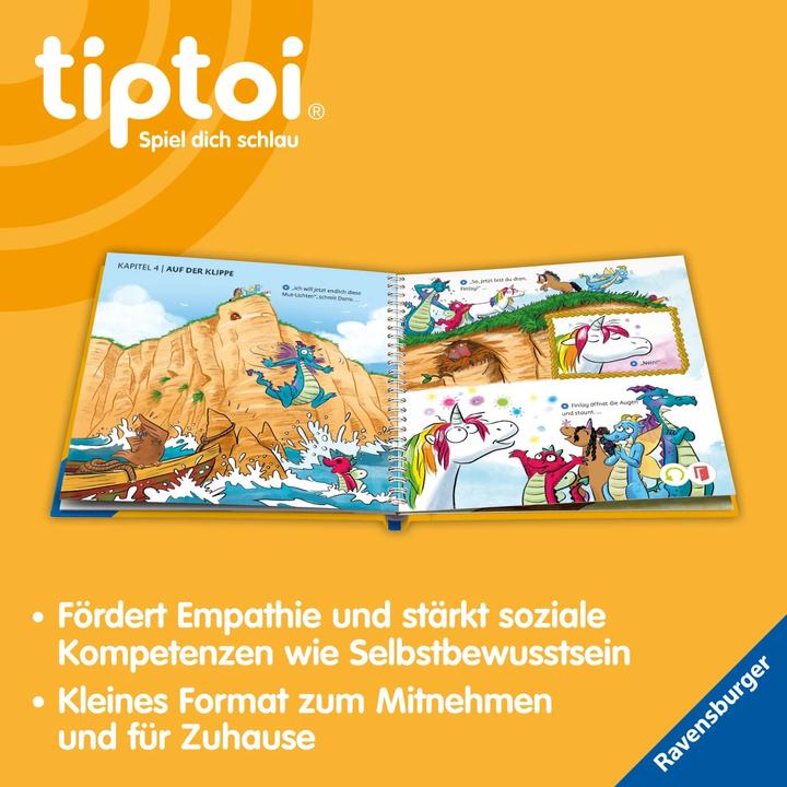 Produktbild tiptoi Darro Drache und die Sache mit dem Mut (Deutsch, Cee Neudert, Katja Rau, 2024)