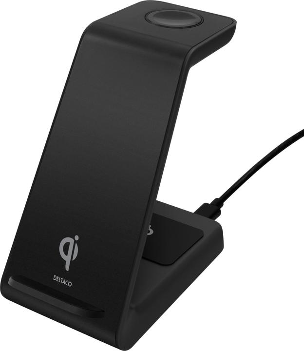 Productafbeelding Deltaco 3-in-1 draadloze oplader (23 W)