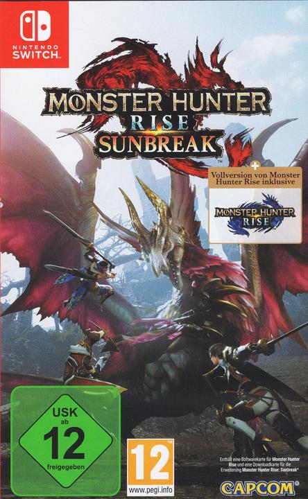 Produktbild Nintendo Monster Hunter Rise + Sunbreak Set (Switch, Multilingual)