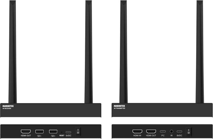 Image du produit Marmitek TV Anywhere sans fil 4K (50 m, HDMI 1, HDR, HDCP)