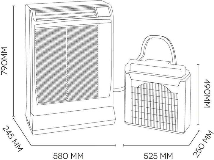 Immagine prodotto Argo Ulisse 13DCI Eco WiFi (40 m², 13500 BTU/h)