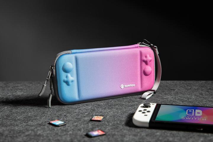 Actual product image tomtoc Nintendo Switch OLED Slim Case
