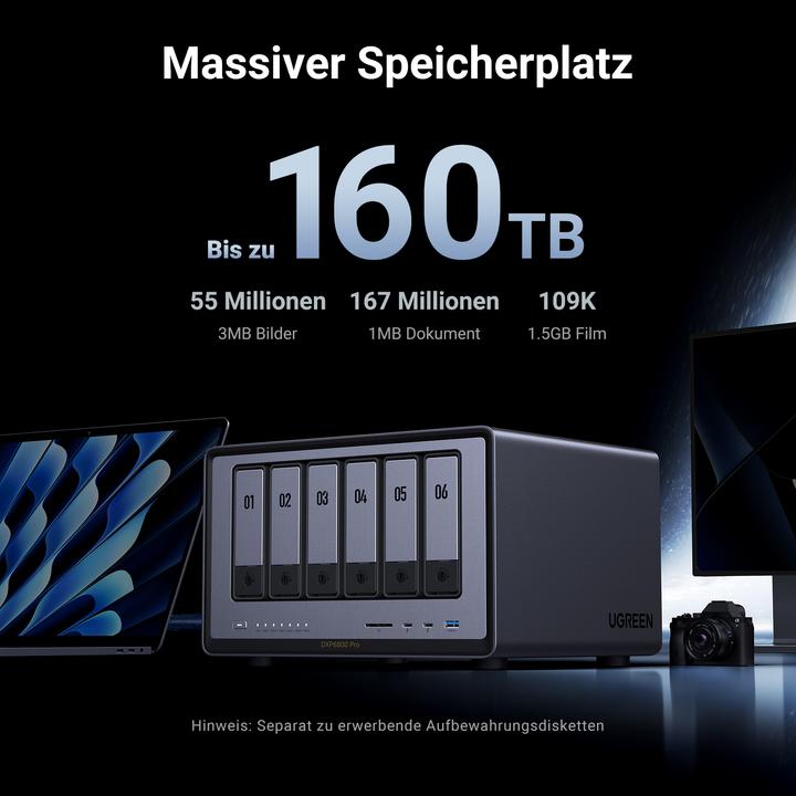 Actual product image Ugreen NASync DXP6800 Pro (0 TB)