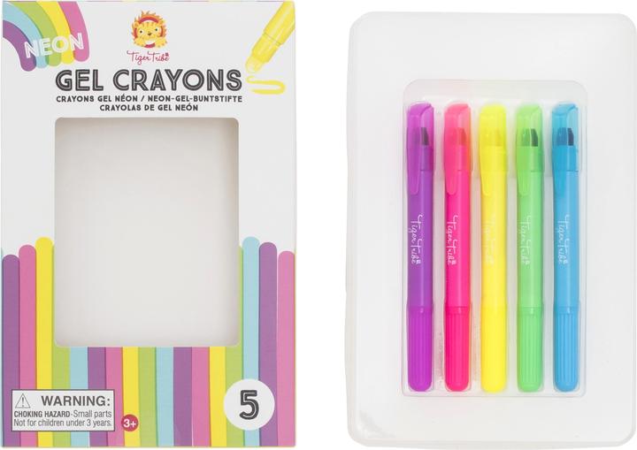 Immagine prodotto Tiger Tribe Gelati - Neon - 5 pezzi (Multicolore, 5 x)