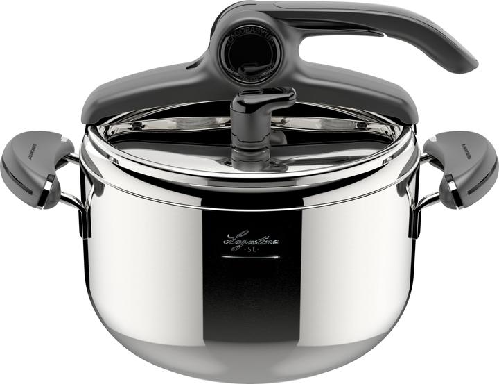 Productafbeelding Lagostina Mia snelkookpan, 22 cm, 5 L (22 cm, Snelkookpan, Roestvrij staal)
