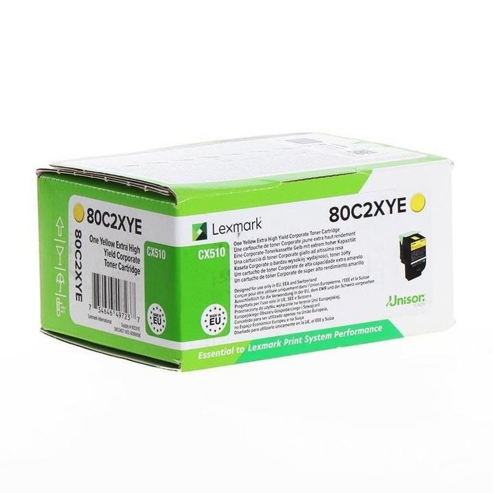 Actual product image Lexmark 80c2xye (Y)