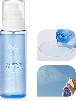 Leegeehaam Dr.Ceuracle Hyal Reyouth Oil Drop Mist Hydrating Spray Serum for Radiant Skin Sugar Cane Extract-Pla (125 ml)