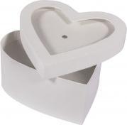 Image du produit Rayher Coeur en papier mâché avec couvercle secouant, FSC