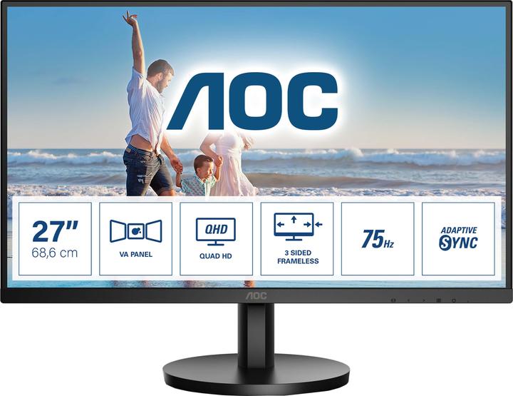 Actual product image AOC Q27B3MA (2560 x 1440 pixels, 27")