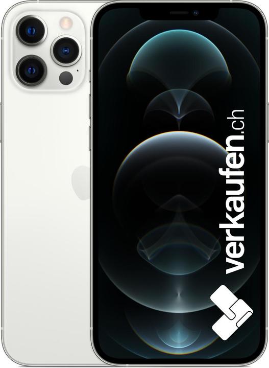 Actual product image verkaufen.ch iPhone 12 Pro Max (128 GB, Silver, 6.70", 12 Mpx, SIM + eSIM, B / Very good)