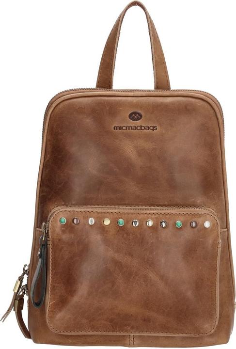 Image du produit Micmacbags Hide & Stitches Masterpiece Rucksack - Sand - 100% Leder