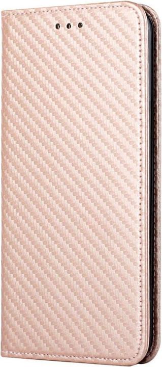 Image du produit Cover-Discount Xiaomi Poco X5 Pro - Carbon Look Flip Case Housse rose (Xiaomi Poco X5 Pro, Xiaomi Redmi Note 12 Pro 5G)