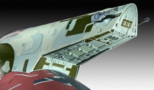 Actual product image Revell 05678 Star Wars Slave I 40th Anniversary Science Fiction Kit 1:87