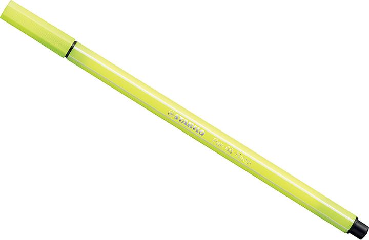 Actual product image STABILO Pen 68 Premium felt-tip pen (Neon yellow, 1 x)