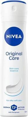 Actual product image NIVEA Original Care Antiperspirant Spray With Skin Caring Essence 150ml (Spray, 150 ml)