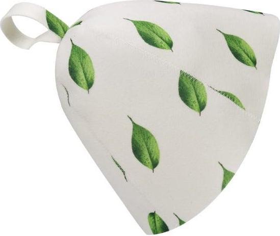 Actual product image Flammifera Sauna Hat With Leaves