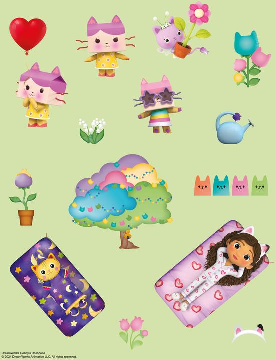 Produktbild Panini Gabby's Dollhouse: 1001 Sticker: Stickern - Rätseln - Ausmalen